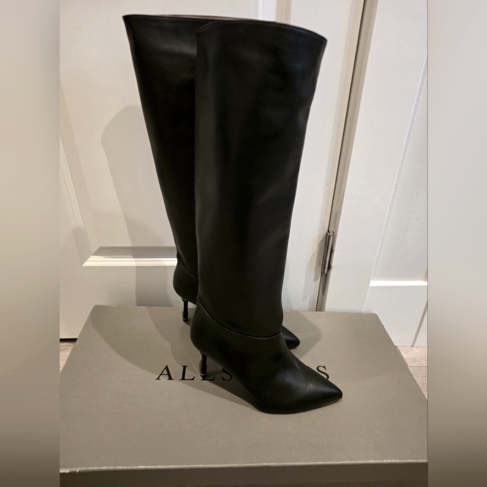 All Saints Knee High Boots size 40 (US10)